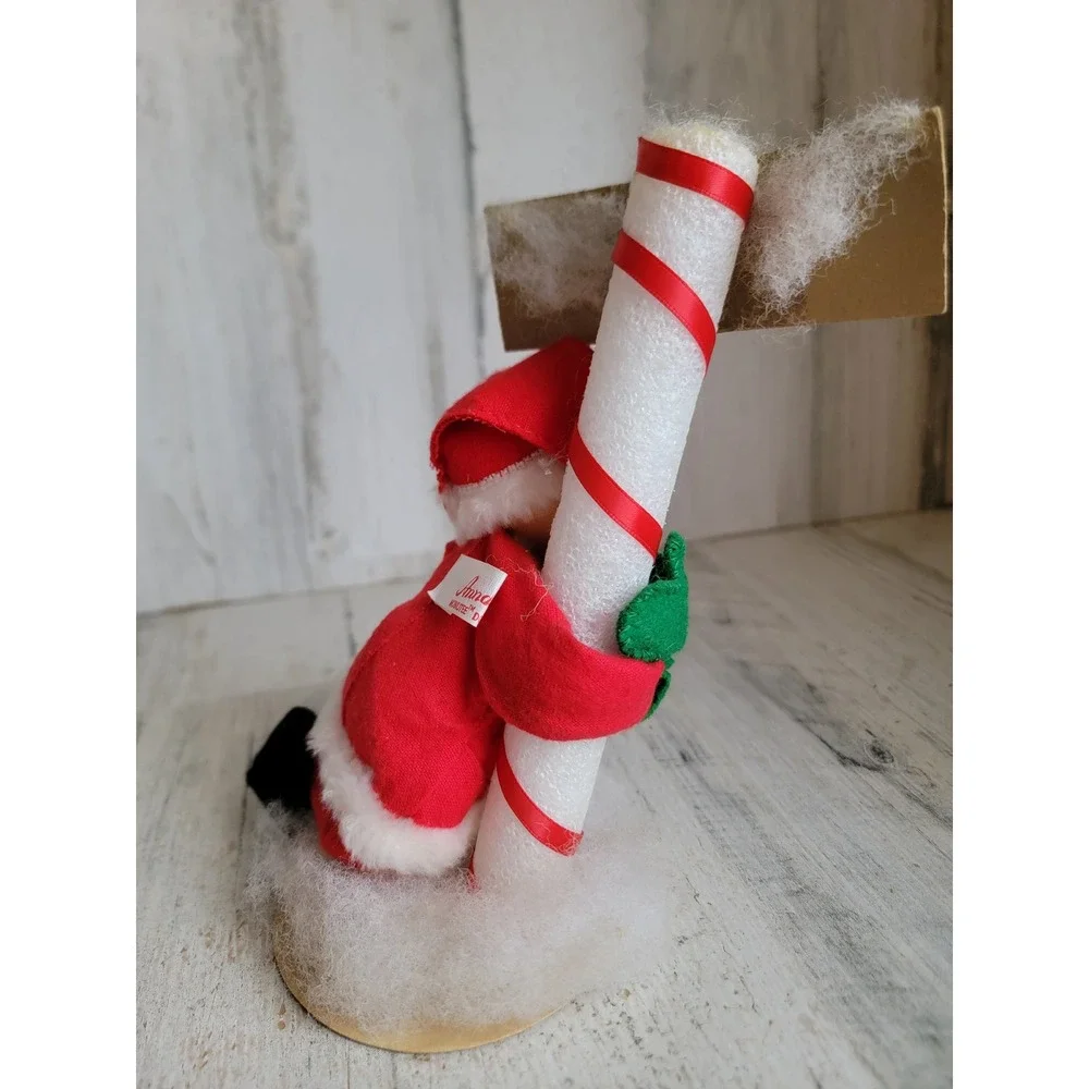 Annalee North Pole Santa Claus Xmas vintage plush mobility doll home decor